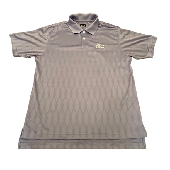 Adidas ClimaCool Mens Size M Ginn Sur Mer Classic Light Purple Golf Polo - Picture 1 of 13